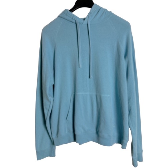 ATM Color Division 4.5 Pullover Sweatshirt In Ocean Blue Size L